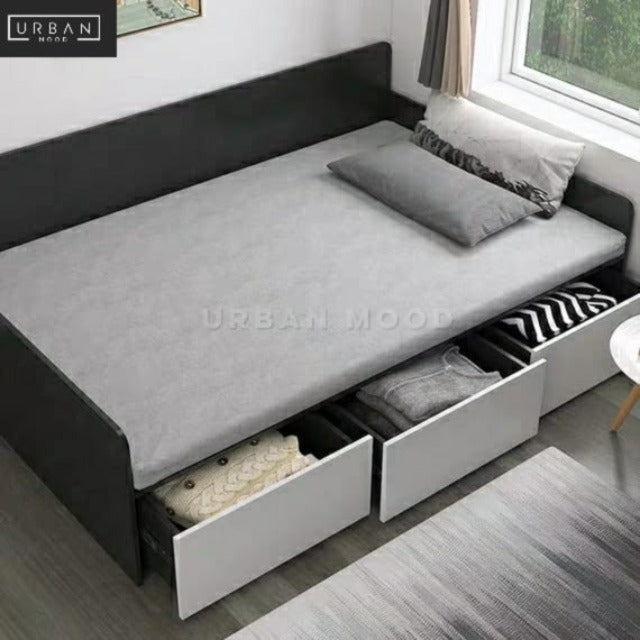 COBY Modern Storage Bed