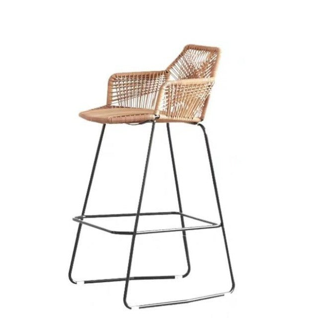 DIJON Designer Wicker Bar Stool