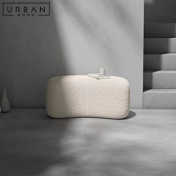 NEO Modern Boucle Ottoman