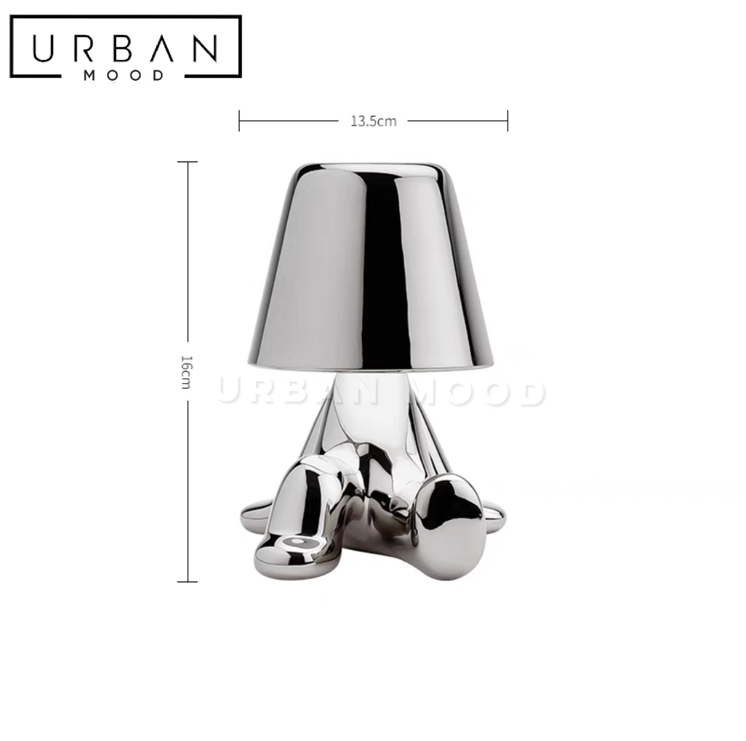 NICKEL Modern Table Lamp