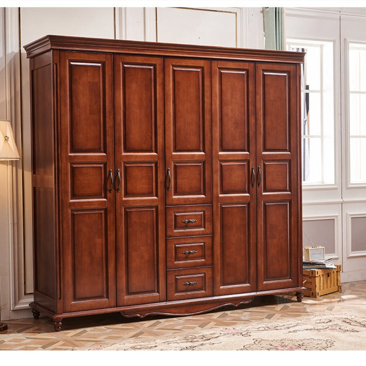 Norah Boston Hilton American Wardrobe Luxury Modern Solid Wood 2, 3, 4, 5 doors