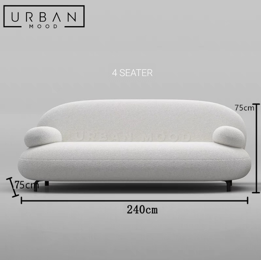 NOUS Modern Boucle Sofa