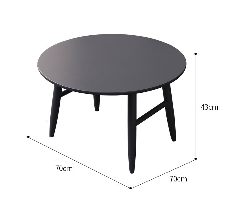 Alayah Japanese Scandinavian Coffee Table Solid Wood ( 4 Colour 2 Size )