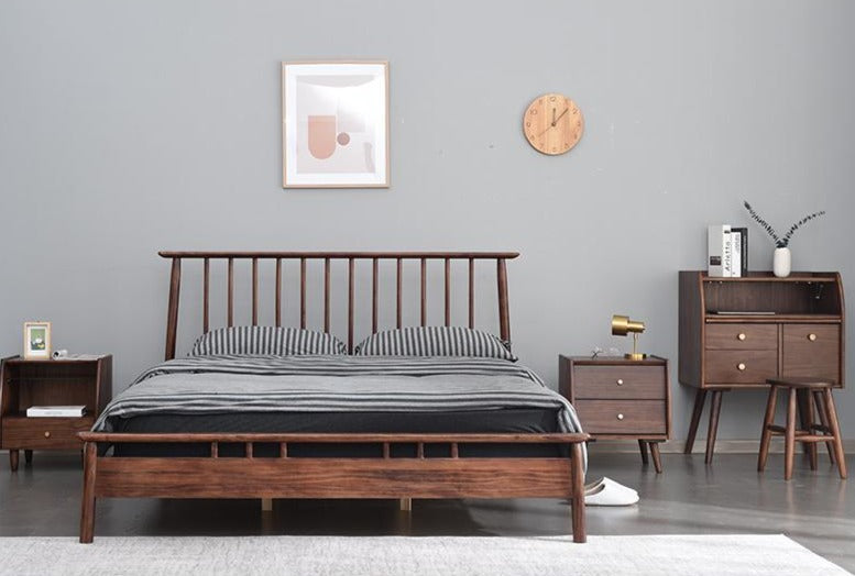 THEODORE Scandinavian Modern Bed 1.5 / 1.8m Queen / King Size