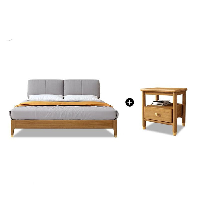 JOSEPH Nordic Walnut Bed 1/2 / 1.5/ 1.8 m