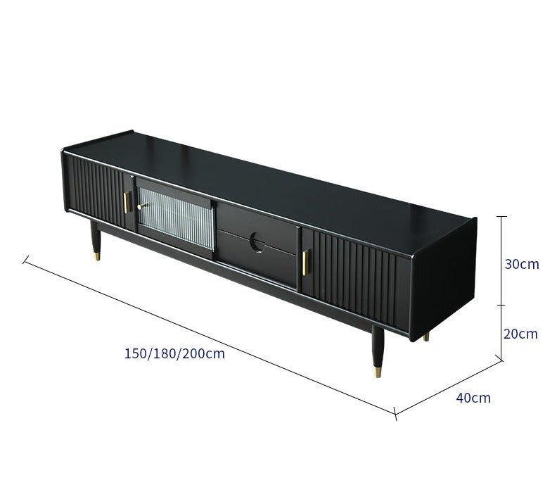 Adrianna HYATT Solid Wood TV Console Cabinet ( 3 Size 4 Colour )