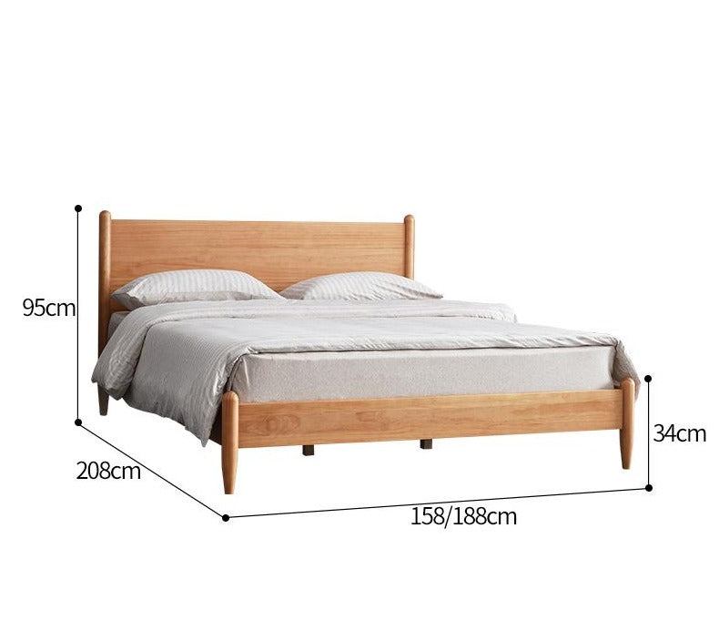 LEON Contemporary Bed Nordic Elemental Design 1.5 / 1.8m Queen / King Size