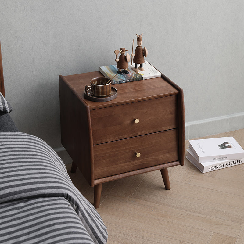 EMERSON HYATT Bedside Table Solid Wood Nordic Bedroom Lamp Table Night Stand ( 4 Colour )