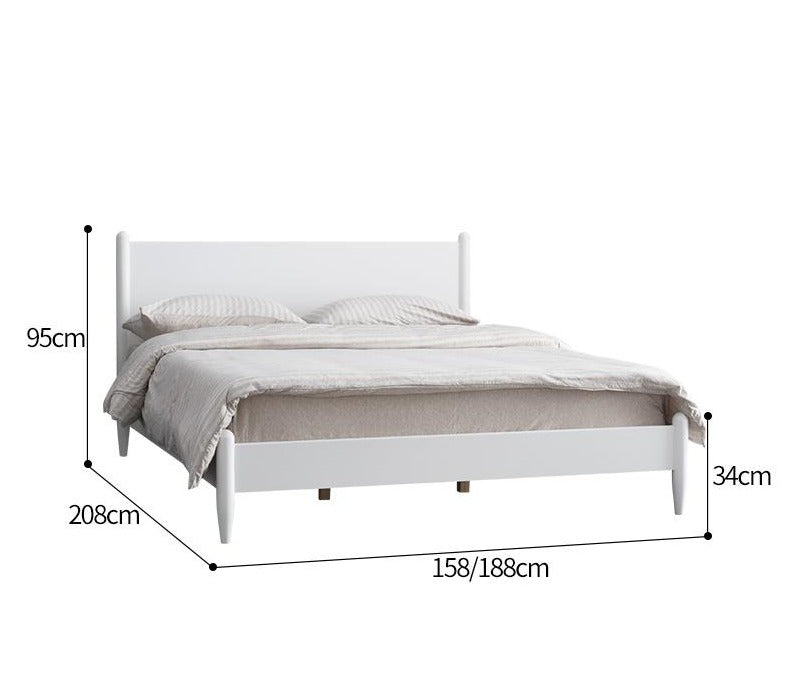 LEON Contemporary Bed Nordic Elemental Design 1.5 / 1.8m Queen / King Size