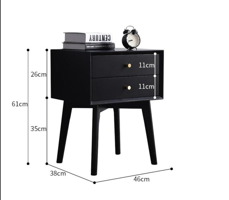 GABRIEL Modern Bedside Lamp Table Nordic Style Solid Wood