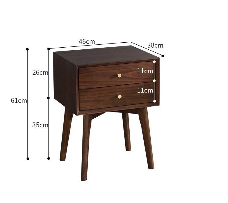 GABRIEL Modern Bedside Lamp Table Nordic Style Solid Wood