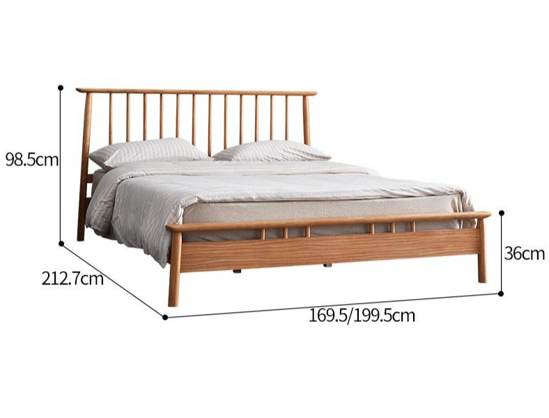 THEODORE Scandinavian Modern Bed 1.5 / 1.8m Queen / King Size