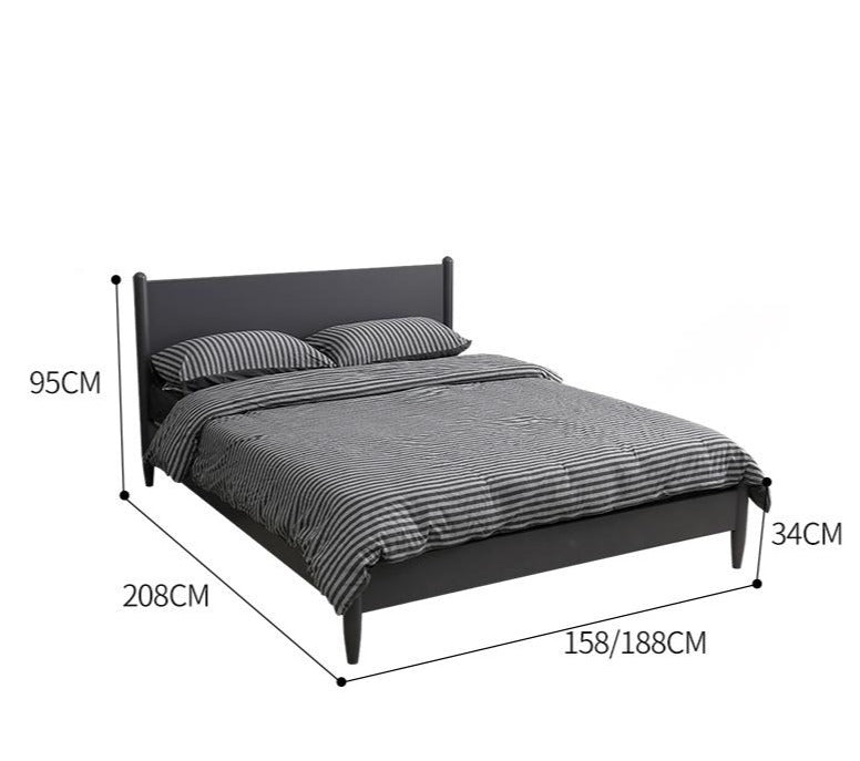 LEON Contemporary Bed Nordic Elemental Design 1.5 / 1.8m Queen / King Size