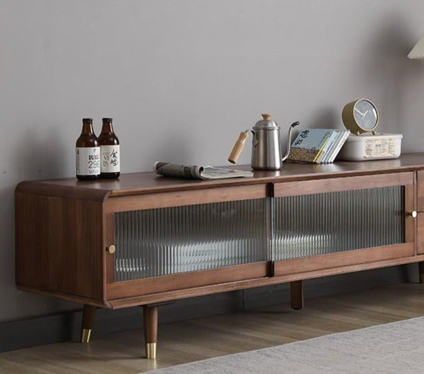 WAREHOUSE SALE BRAYDEN TV Console Solid Wood ( Discount Price $1299 Special Price $899 )