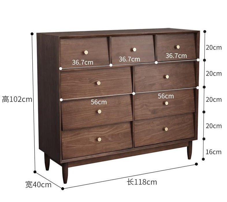 CONNOR Dresser 9 / 6 Chest Drawers Modern Classic