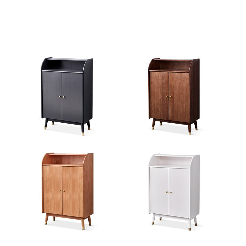 VIVIAN COURTYARD Buffet Cabinet for Cloth, Wine, Shoe Etc ( Grey, Walnut, Natural, White Color )