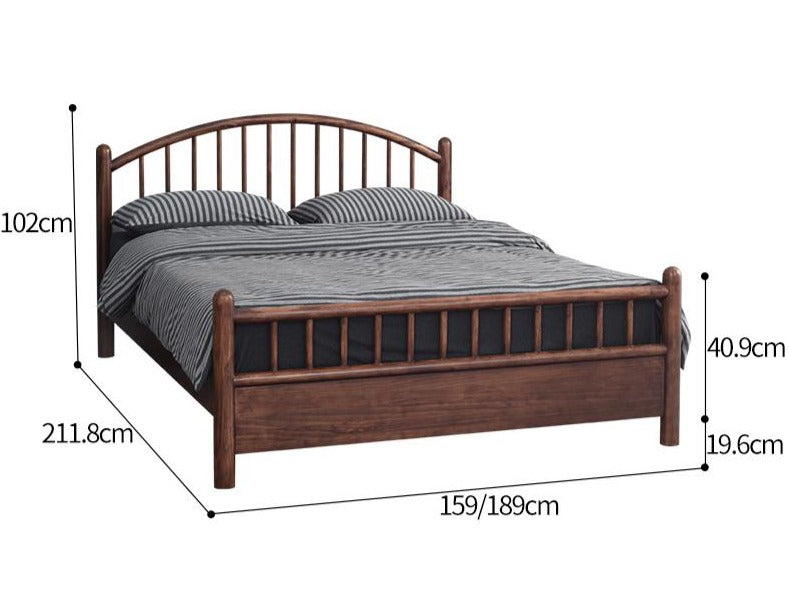 CAMERON Minimalist Classic Bed 1.2/1.5/1.8 m Super Single / Queen / King Size