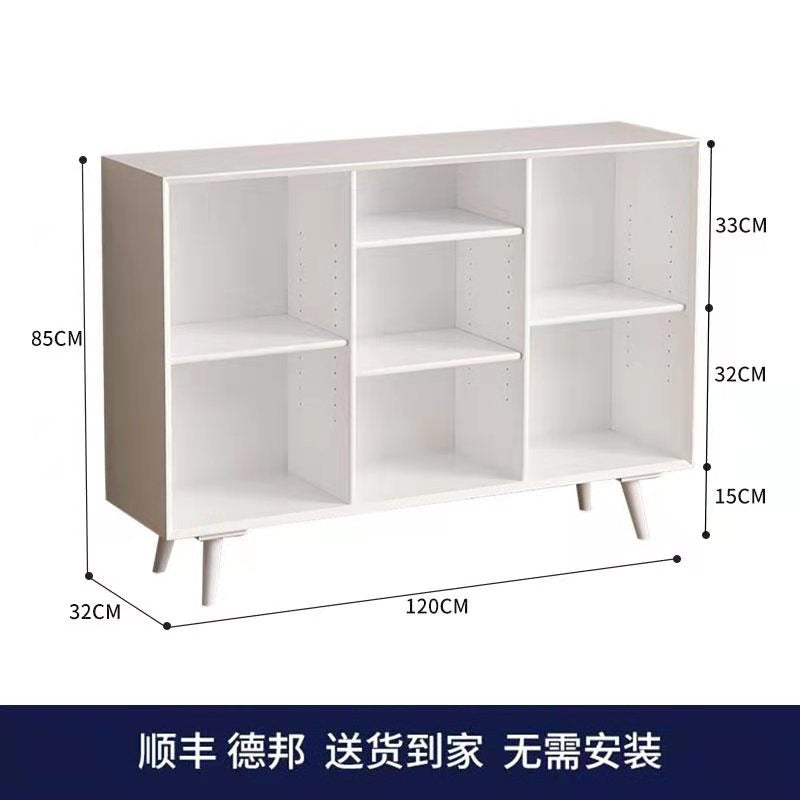 LUCAS Storage Solid Wood Bookcase Display