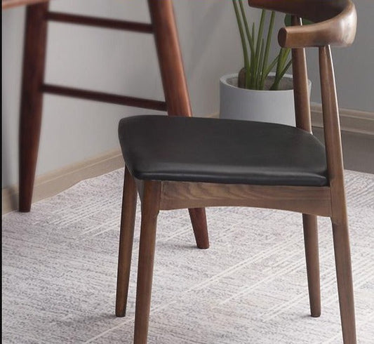 NATHAN Minimalist Modern Chair Solid Wood