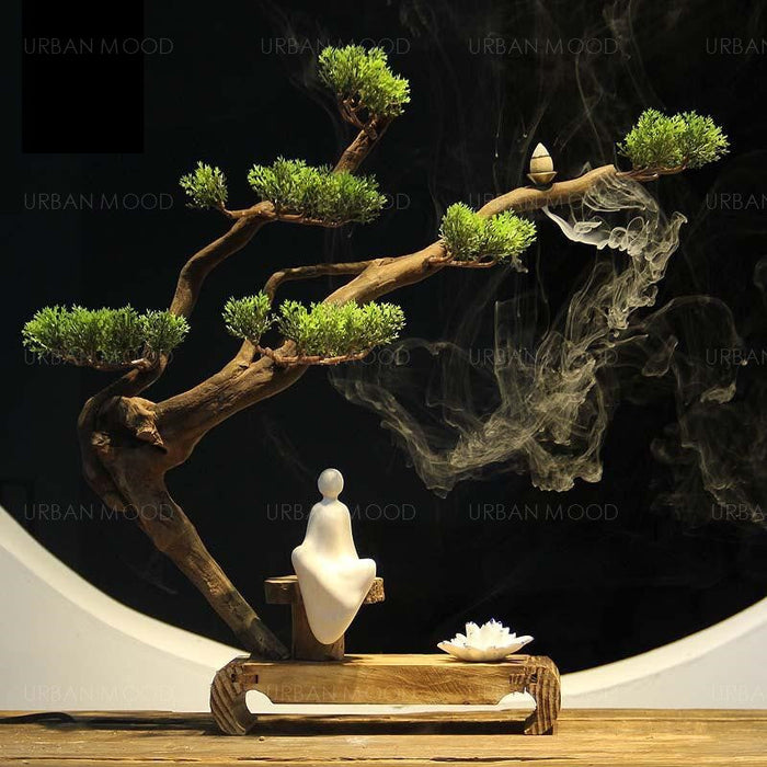 OBERON Fengshui Bonsai Aroma Diffuser Decoration