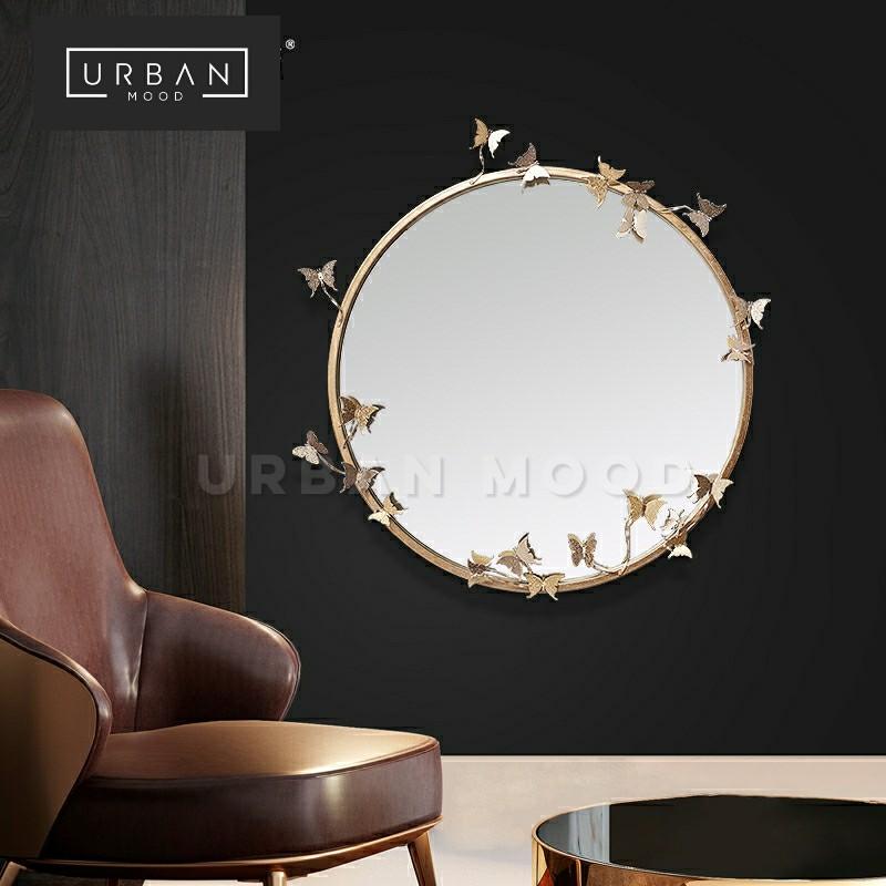 PARRIS Modern Accent Round Wall Mirror