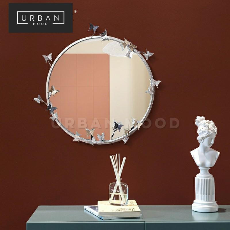 PARRIS Modern Accent Round Wall Mirror