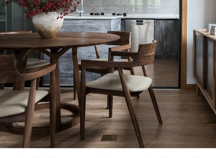 PATRICK Scandinavian Hardwood Dining Chair