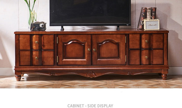 PAISLEY Boston Hilton TV Console American Luxury Solid Wood TV cabinet