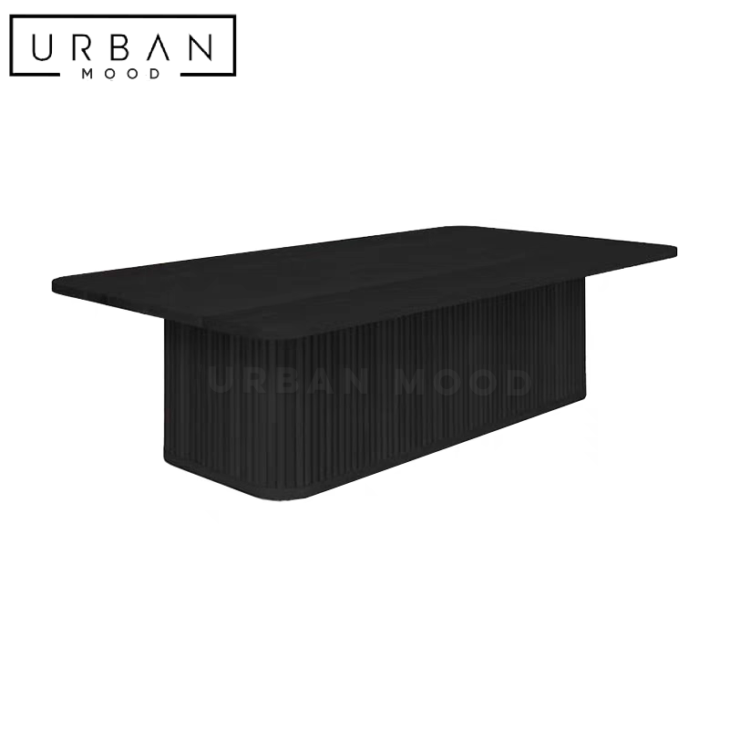 PULSE Modern Solid Wood Coffee Table