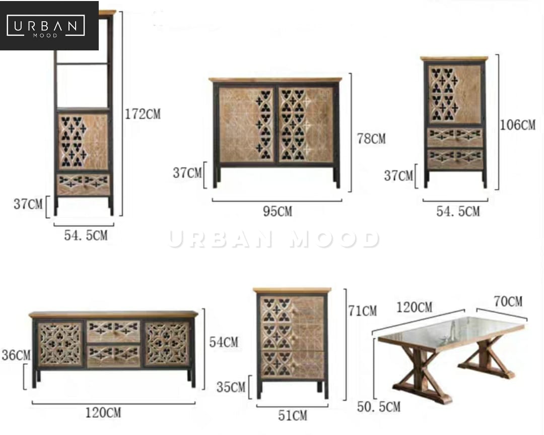 PURCELL Vintage Distressed Sideboard