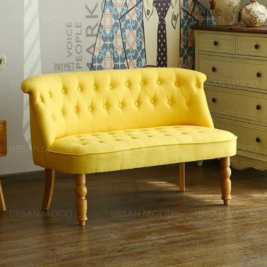 RIVELE Victorian Button Sofa