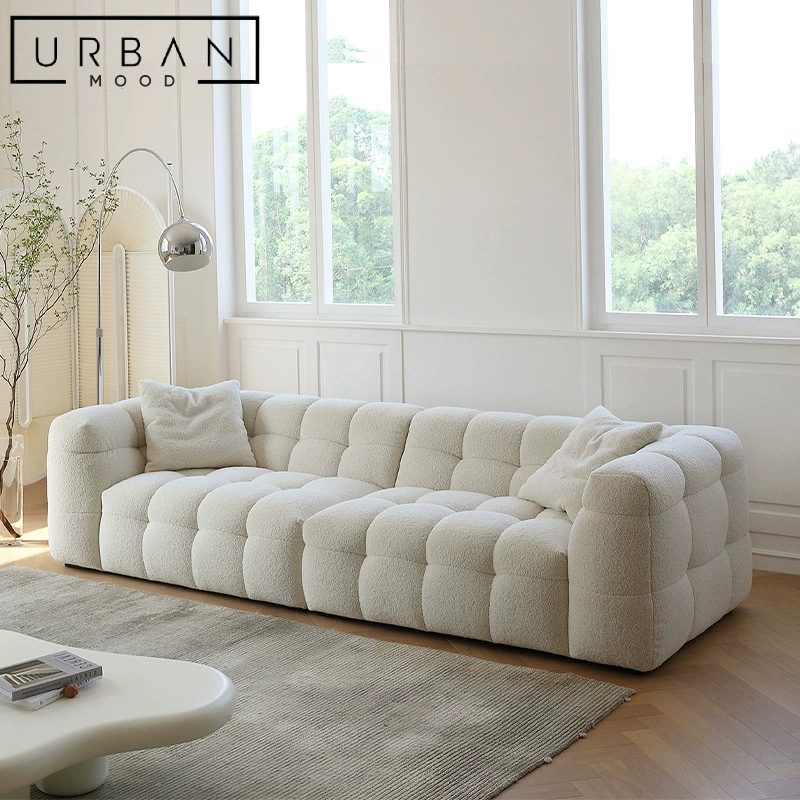 RENAIS Modern Boucle Sofa