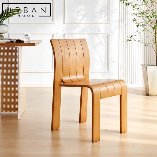 Premium | RIVEN Japandi Dining Chair