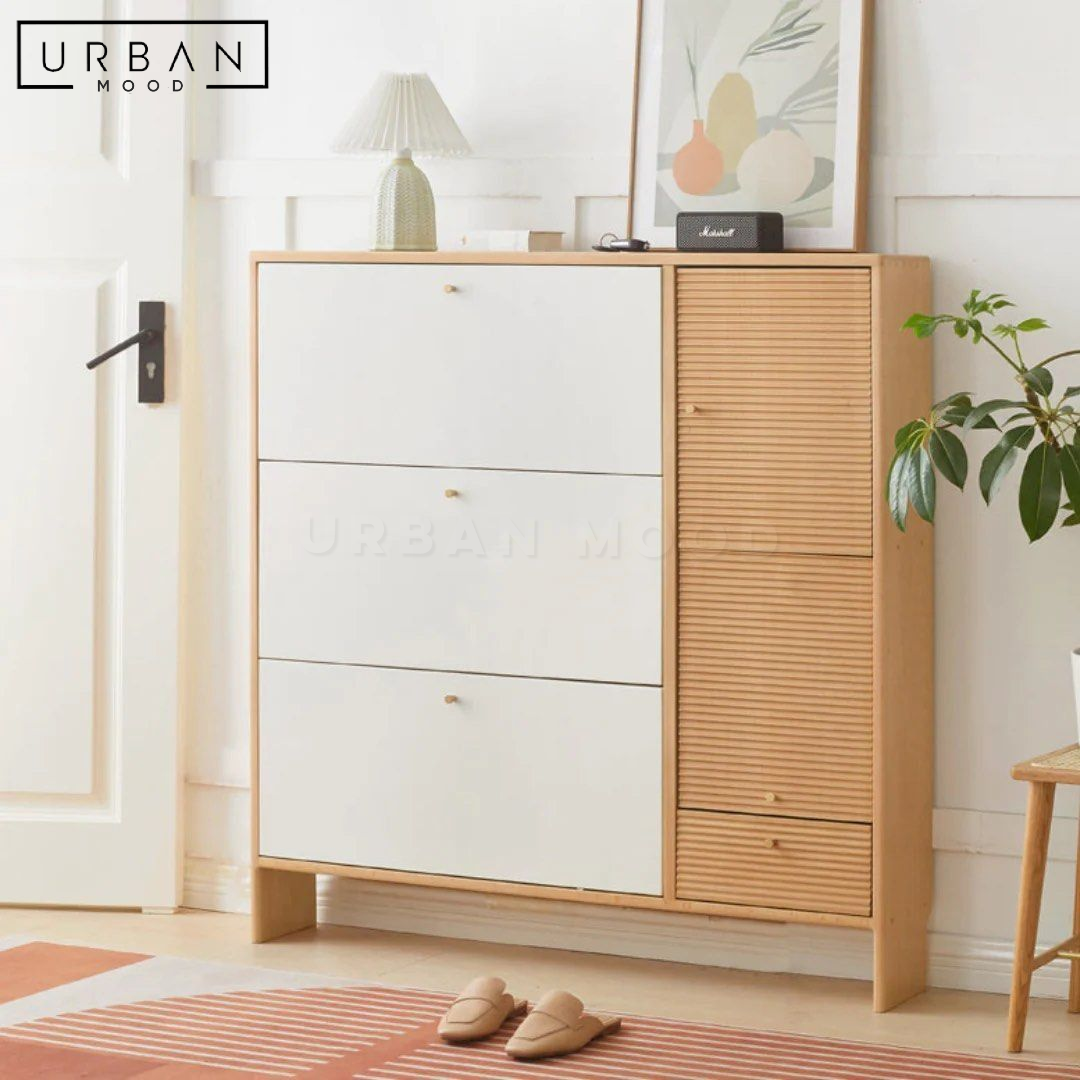 RODNEY Scandinavian Shoe Cabinet