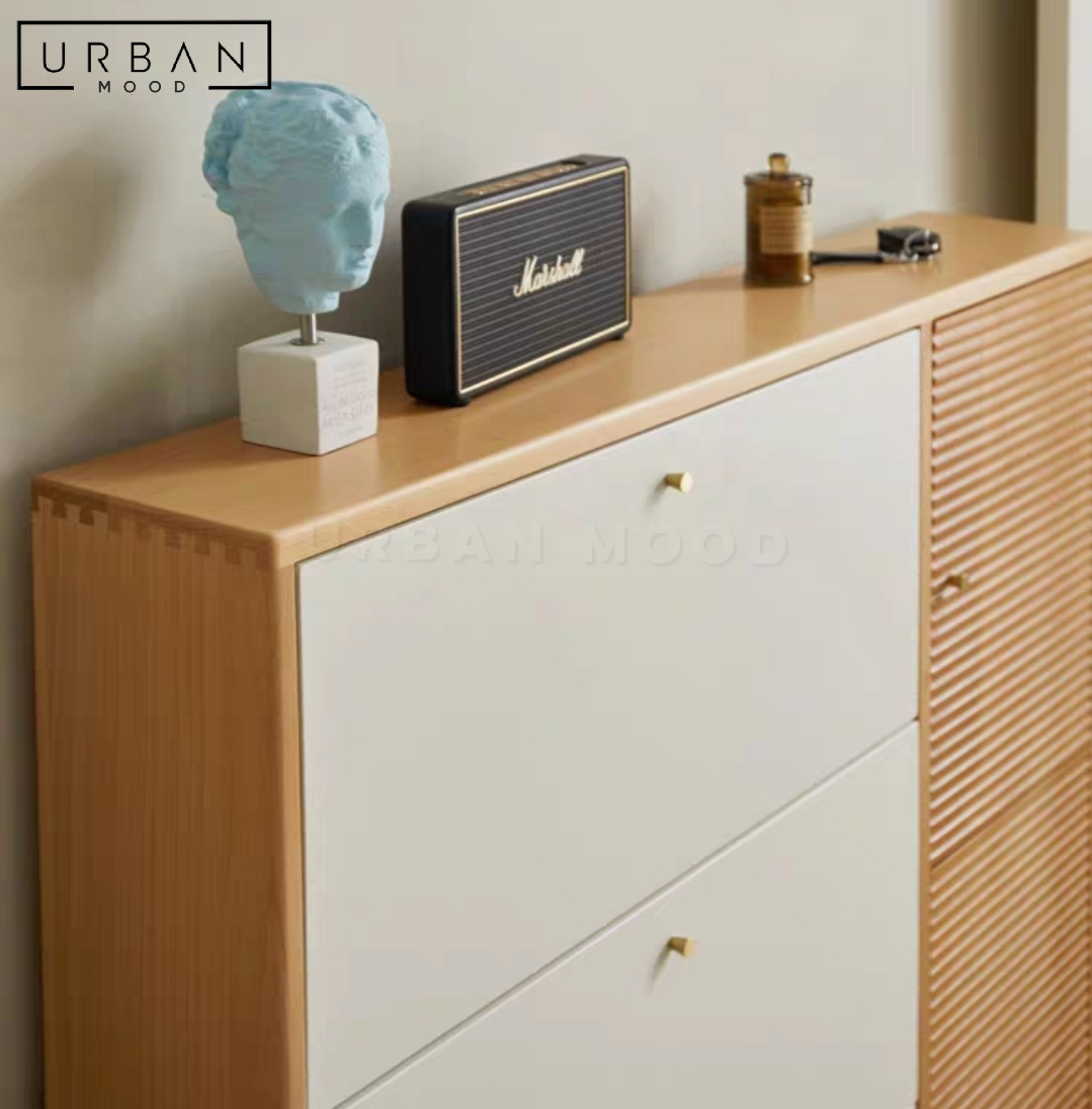 RODNEY Scandinavian Shoe Cabinet