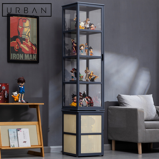 RODYK Modern Rotating Display Cabinet