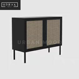 RUBEN Rustic Rattan Sideboard