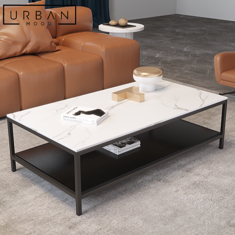 RYLAND Modern Sintered Stone Coffee Table