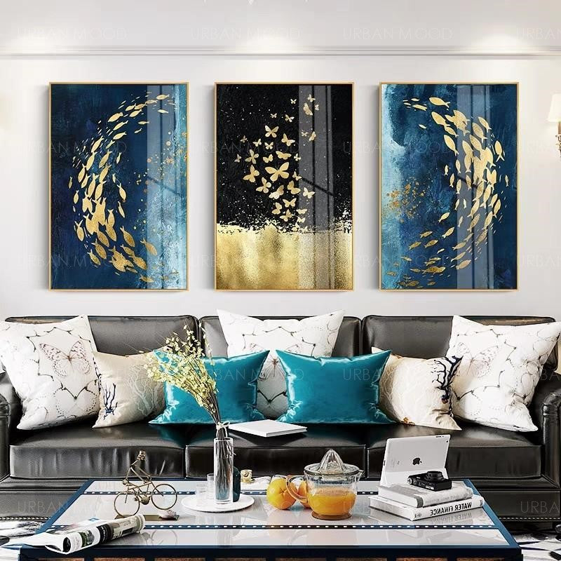 SAPPHIRA Ocean of Abundance Wall Art Painting