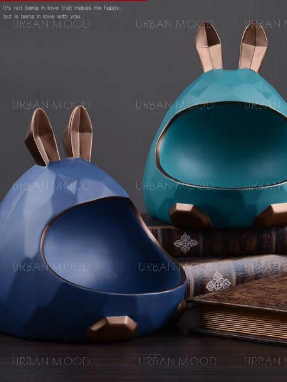 SATIN Rabbit Jewelry Holder Organizer