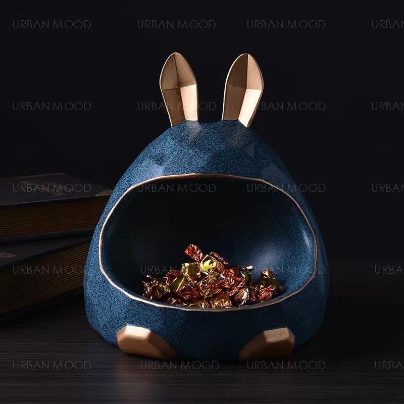 SATIN Rabbit Jewelry Holder Organizer