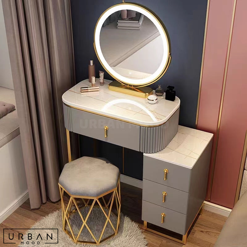 SKAPE Modern Vanity Table Set