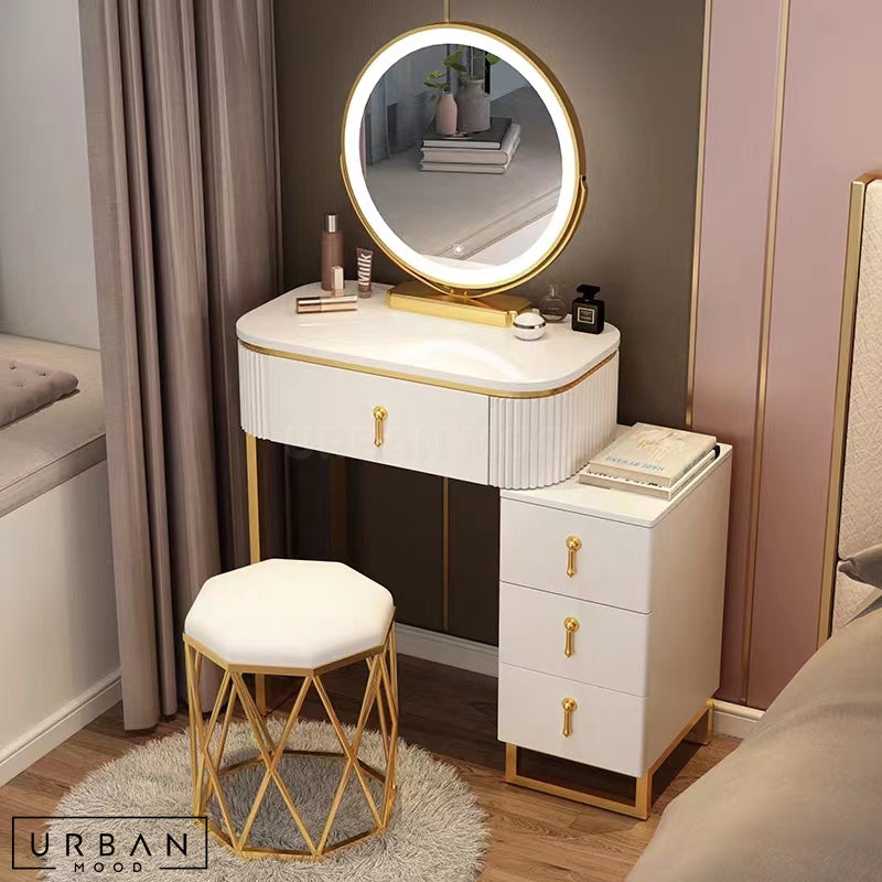 SKAPE Modern Vanity Table Set