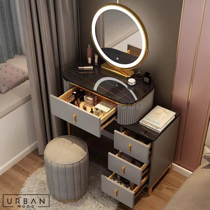 SKAPE Modern Vanity Table Set