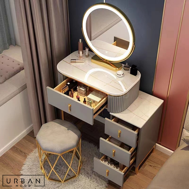 SKAPE Modern Vanity Table Set