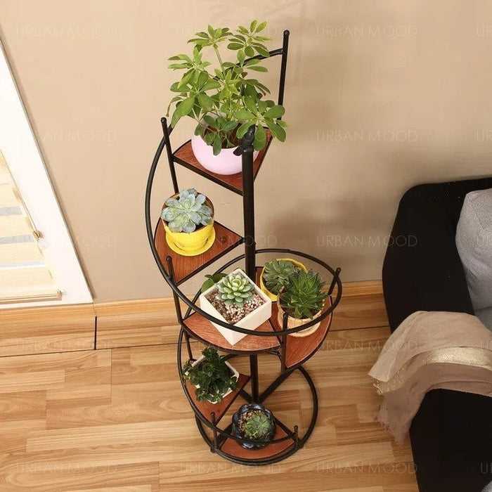 SPIRAL Plant Display Stand Shelf