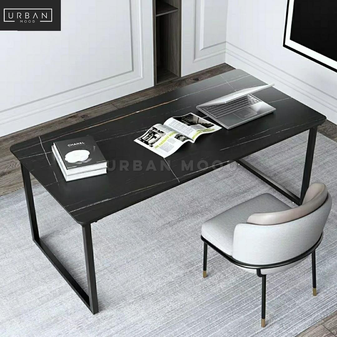 STAMMER Modern Marble Work Table