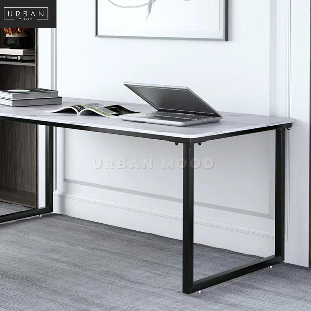 STAMMER Modern Marble Work Table