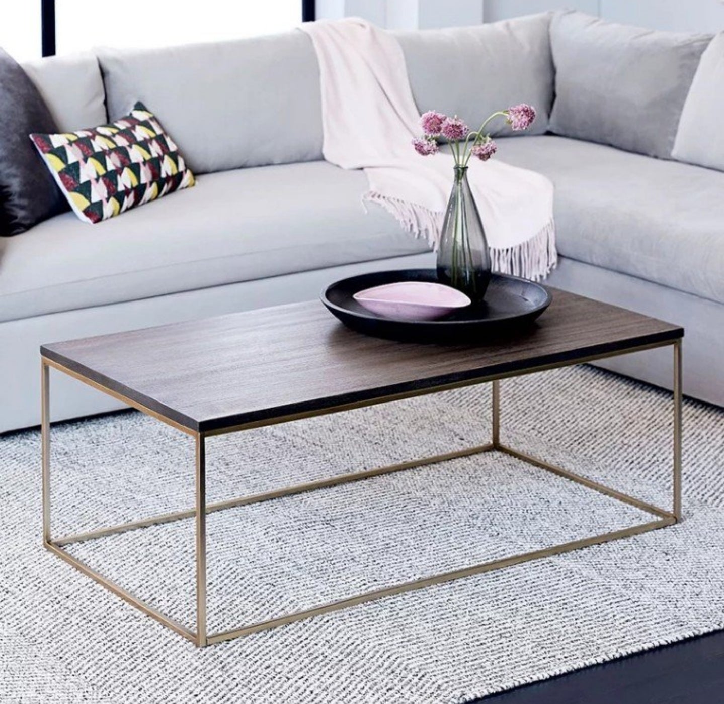 TOTEM Minimalist Solid Wood Coffee Table