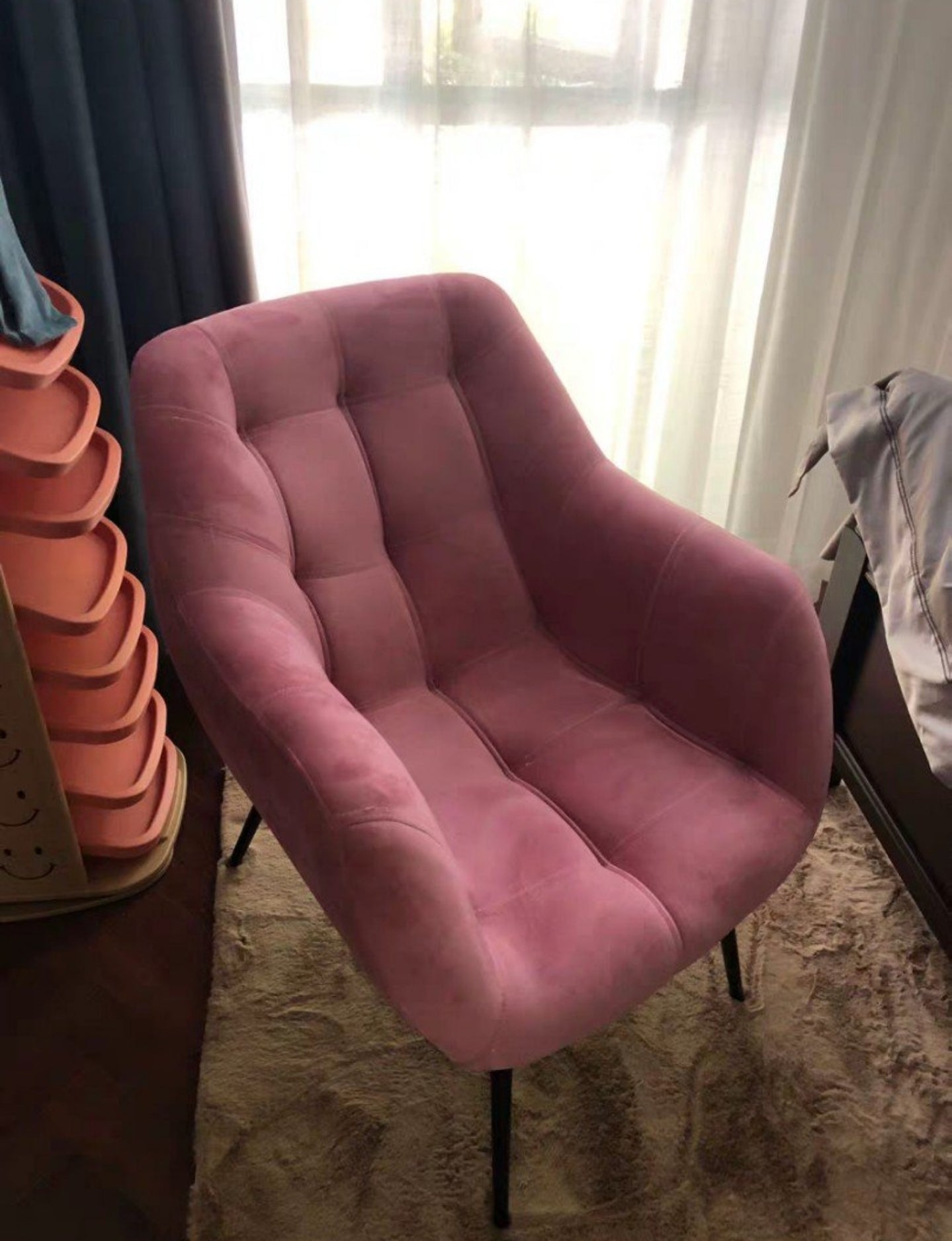 MEGHAN Ultra Plush Velvet Armchair